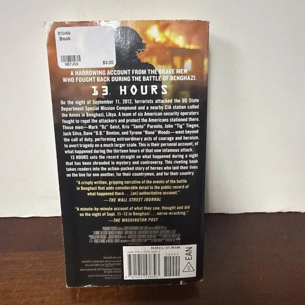 13 Hours: The‎ explosive inside story of how six men fought off the Benghazi...